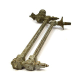 Antique ORNATE BRASS POT FILLER FAUCET Double-Arm ARTICULATED Salvaged Hardware!