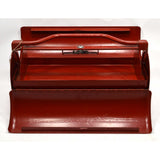 Vintage CRAFTSMAN "DOME" TOOL BOX Lunchbox w/ Tray UPSIDE-DOWN LOGO *Repainted*