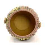 Antique WELLER POTTERY LOUELLA VASE by RUDOLPH LORBER Ring Handles MATTE c.1915