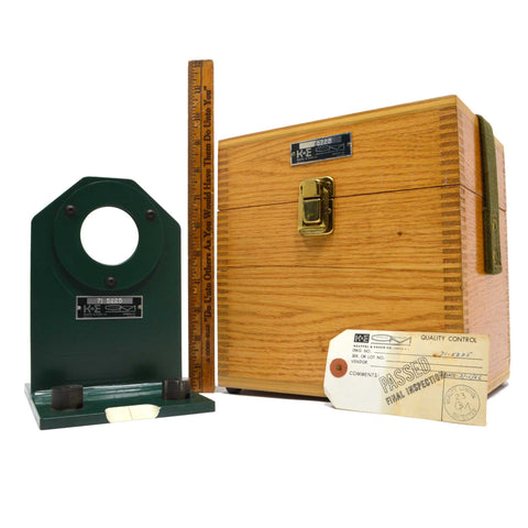 Vintage KEUFFEL ESSER K&E SIGHT BASE Alignment Stand No. 71-5225 in ORIGINAL BOX