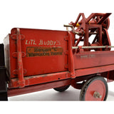 Antique BUDDY L "WRECKING TRUCK" No. 209 Pressed Steel TOW TRUCK Rare Wrecker!!