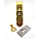 Killer! LIE NIELSEN (L-N) 'SMALL CHISEL PLANE' No. 97-1/2 Excellent BRONZE/BRASS