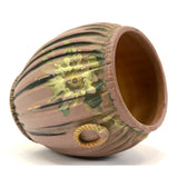 Antique WELLER POTTERY LOUELLA VASE by RUDOLPH LORBER Ring Handles MATTE c.1915