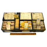 Vintage HR WATCHMAKERS PARTS Lot; 4 Boxes Full! MAINSPRINGS Stems STAFFS Gaskets