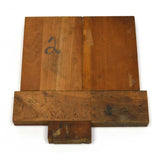 Antique WOOD-BACK PRINT BLOCK Printing Blocks LOT OF 5 Frame/Boarder ADVERTISING