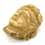 Ancient GANDHARA/GANDHARAN STUCCO HEAD Bodhisattva/Buddha? CARVED STONE Artifact