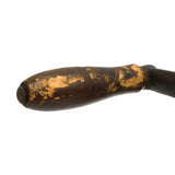 Antique "McCORMICK" SICKLE BLADE SHARPENING Gear Crank Stone Grinder STEAMPUNK