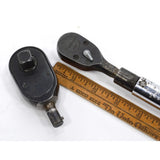 Interchangeable Head SNAP-ON RATCHET-TORQUE WRENCH #QJIJ275 with QJD16A & QJD12A