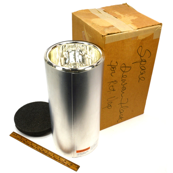Briefly Used POPE SCIENTIFIC 4300 ml "DEWAR FLASK" No. 8642/0099 Aluminum in Box