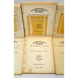 Vintage MILITARY GUIDE BOOK Lot of 7 ACADEMY OF HEALTH SCIENCES US ARMY 1975-83