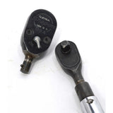 Interchangeable Head SNAP-ON RATCHET-TORQUE WRENCH #QJIJ275 with QJD16A & QJD12A