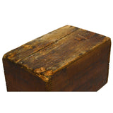 Vintage WINCHESTER WOOD AMMO CRATE 15x10x9 Repeater SMALL ARMS AMMUNITION Patina