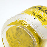 Vintage ACL/PYRO GLASS "ICE CREAM" MILK BOTTLE Yellow "SMITH'S MODEL DAIRY INC."