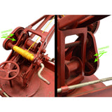 Antique BUDDY L "WRECKING TRUCK" No. 209 Pressed Steel TOW TRUCK Rare Wrecker!!