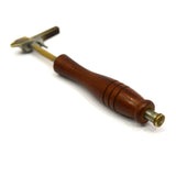 Vintage "HR" WATCHMAKER'S PIN VISE Cutest Little JEWELER'S TOOL Turned Wood RARE