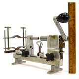 Vintage UNBRANDED CLOCK MAINSPRING WINDER + Attachment HOME/SHOP-MADE? Unusual!