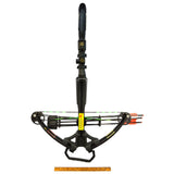 Never Fired! BARNETT "GAME CRUSHER" CROSSBOW w/ 3 Headhunter Arrows & 4X32 SCOPE