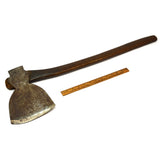 Antique SHIP CARPENTERS BROAD AXE Kent Type by AMOSKEAG AX CO Pre-Underhill RARE