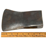 Vintage PLUMB 4 lb. AXE HEAD (Only) HOOSIER PATTERN Logging FELLING Camping RARE