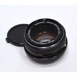 Looks Good "SMC PENTAX-M" CAMERA LENS 1:2, 50mm *K-MOUNT* by ASAHI OPTICAL CO.