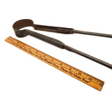 Antique WROUGHT IRON SPRING TONGS by HENRY BOKER German LABORATORY GRABBER TOOL