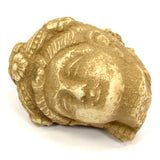 Ancient GANDHARA/GANDHARAN STUCCO HEAD Bodhisattva/Buddha? CARVED STONE Artifact