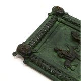 Vintage BRONZE BAS RELIEF c.1950 Reproduction BASILICA OF SAN ZENO, ITALY 3 of 3