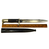 Vintage WWII E. PACK & SOHNE German DRESS BAYONET Orig Scabbard SIEGFRIED WAFFEN