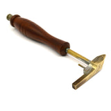 Vintage "HR" WATCHMAKER'S PIN VISE Cutest Little JEWELER'S TOOL Turned Wood RARE