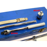 New STANLEY-PROTO 56-Piece SOCKET SET #J52226 (Missing 1) METRIC 3/8" Dr., 12-PT