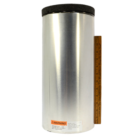 Briefly Used POPE SCIENTIFIC 4300 ml "DEWAR FLASK" No. 8642/0099 Aluminum in Box