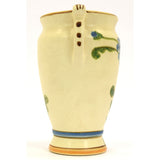 Antique WELLER POTTERY "BONITO" VASE 6" Hand-Painted BLUE FLOWER Artist Signed!