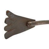 Antique WROUGHT IRON SPRING TONGS by HENRY BOKER German LABORATORY GRABBER TOOL