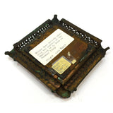 Vintage BRONZE BAS RELIEF c.1950 Reproduction BASILICA OF SAN ZENO, ITALY 3 of 3