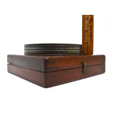 Vintage SURFACE PLATE LAPPING TOOL by "PRATT & WHITNEY CO." #5-270 in WOOD BOX!