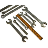 Vintage PLUMB/PLOMB OPEN, BOX-END & COMBINATION WRENCH Lot of 9 Pebble Wrenches