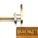 Vintage "HR" WATCHMAKER'S PIN VISE Cutest Little JEWELER'S TOOL Turned Wood RARE