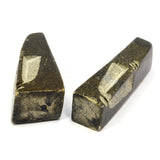 Pair of SHONA AFRICAN SCULPTURES Signed "TAWANDA" MAKORE Zimbabwe CARVED STONE