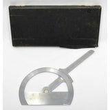Antique METAL PROTRACTOR by "T. ALTENEDER PHIL'A" Drafting Tool in ORIGINAL CASE
