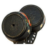 Vintage MINIATURE CAST IRON LOT of 6 + ALUM. ANVIL SHAKER! 3-Signed JOHN WRIGHT