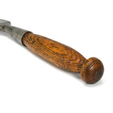 Antique SOCKET CHISEL 2" Beveled Edge "D.R. BARTON" w/ Gorgeous STRIPED HANDLE!!