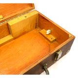 Vintage BOEING AIRPLANE CO. PART BOX for USAF KC-135 "BOOST PUMP...TEST PLATE"