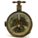 Antique ROSE MFG CO KEROSENE BIKE LAMP 3 Faceted Glass Jewels *FOR PARTS/REPAIR*