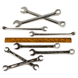 Excellent MIXED WRENCH LOT of 8 MATCO & ARMSTRONG Metric TWIST Combo & FLARE NUT