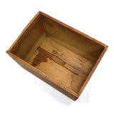 Vintage WOOD CRATE "PREMIUM CHOCOLATE" BOX by W. BAKER CO. Paris Expo GOLD MEDAL