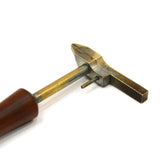 Vintage "HR" WATCHMAKER'S PIN VISE Cutest Little JEWELER'S TOOL Turned Wood RARE