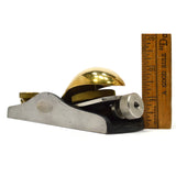 Sleek! LIE NIELSEN 'ADJUSTABLE MOUTH BLOCK PLANE' No. 60-1/2 Bronze/Brass (L-N)