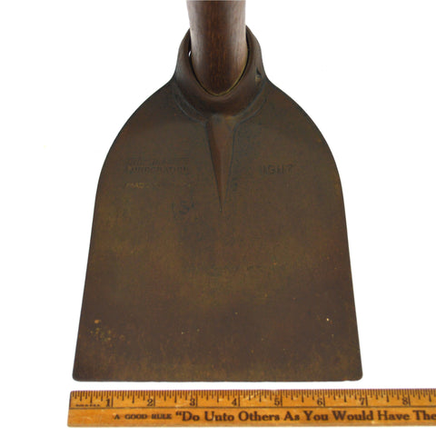 Vintage TRUE TEMPER ITALIAN GRAPE-Grub-GRADING HOE #IGH7 Original HICKORY HANDLE