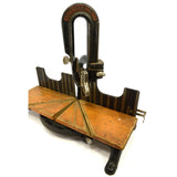 Vintage STANLEY No. 150 MITER BOX Mitre Tool CAST IRON & WOOD Original Japanning