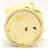 Antique WELLER POTTERY "BONITO" VASE 6" Hand-Painted BLUE FLOWER Artist Signed!